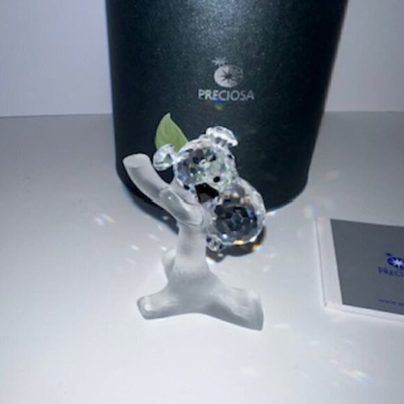 Preciosa Crystal Koala Bear on a Branch - Picture 5 of 16